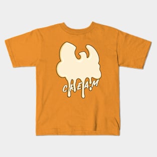 Wutang cream Kids T-Shirt